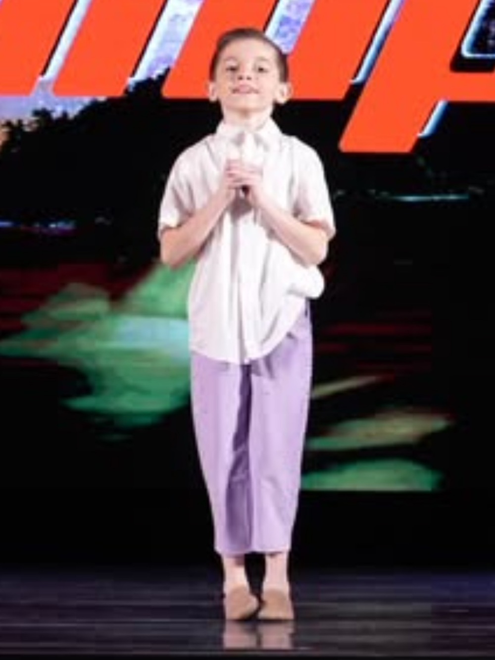 Boys custom lyrical costume